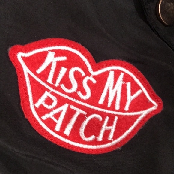 NYJK52 BOMBER JACKET W/PATCHES size L - Picture 10 of 15